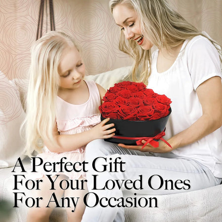 luxurious heart-shaped rose gift box is a beautiful and timeless way to express your love and appreciation.