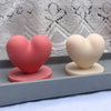 The mold features an intricate and detailed heart-shaped design.