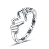 Celebrate love with the Romantic Heart Hand Hug Ring, symbolizing a deep and everlasting connection.