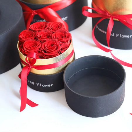 Capture the essence of everlasting love with the Romantic Level A Eternal Rose in Box.